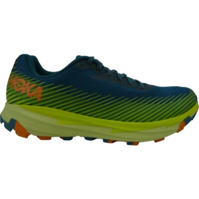 HOKA ONE ONE TORRENT 2 MEN'S RUNNING SHOES BLUE CORAL/EVENING PRIMROSE US 12