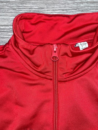 Adidas Originals Youth L Red Adicolor Full Zip Long Sleeve Track Jacket Trefoil - Picture 12 of 12
