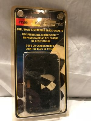 New Mr. Gasket # 1509 Fuel Bowl & Metering Block Gaskets For Holly Carburetors
