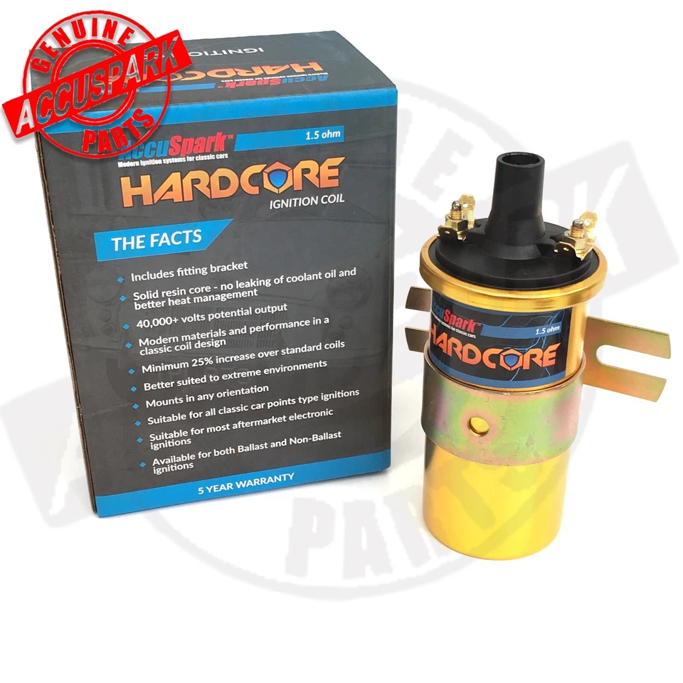 MGB Rubber Bumper HARDCORE Ignition Pack From AccuSpark - Includes NEW HC Coil - Image 4 of 4