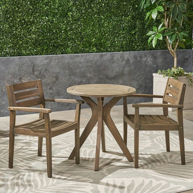 Outdoor Wooden Bistro Chairs  : Outdoor Restaurant Chairs Are Perfect For Any Resort, Tiki Bar, Or Restaurant Patio.