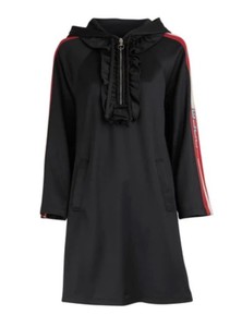 gucci hooded jersey dress