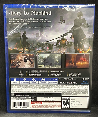 Jeu NieR:Automata Game Of The Year PS4 PS5 NEUF Boîte FR - Version Française Complète
