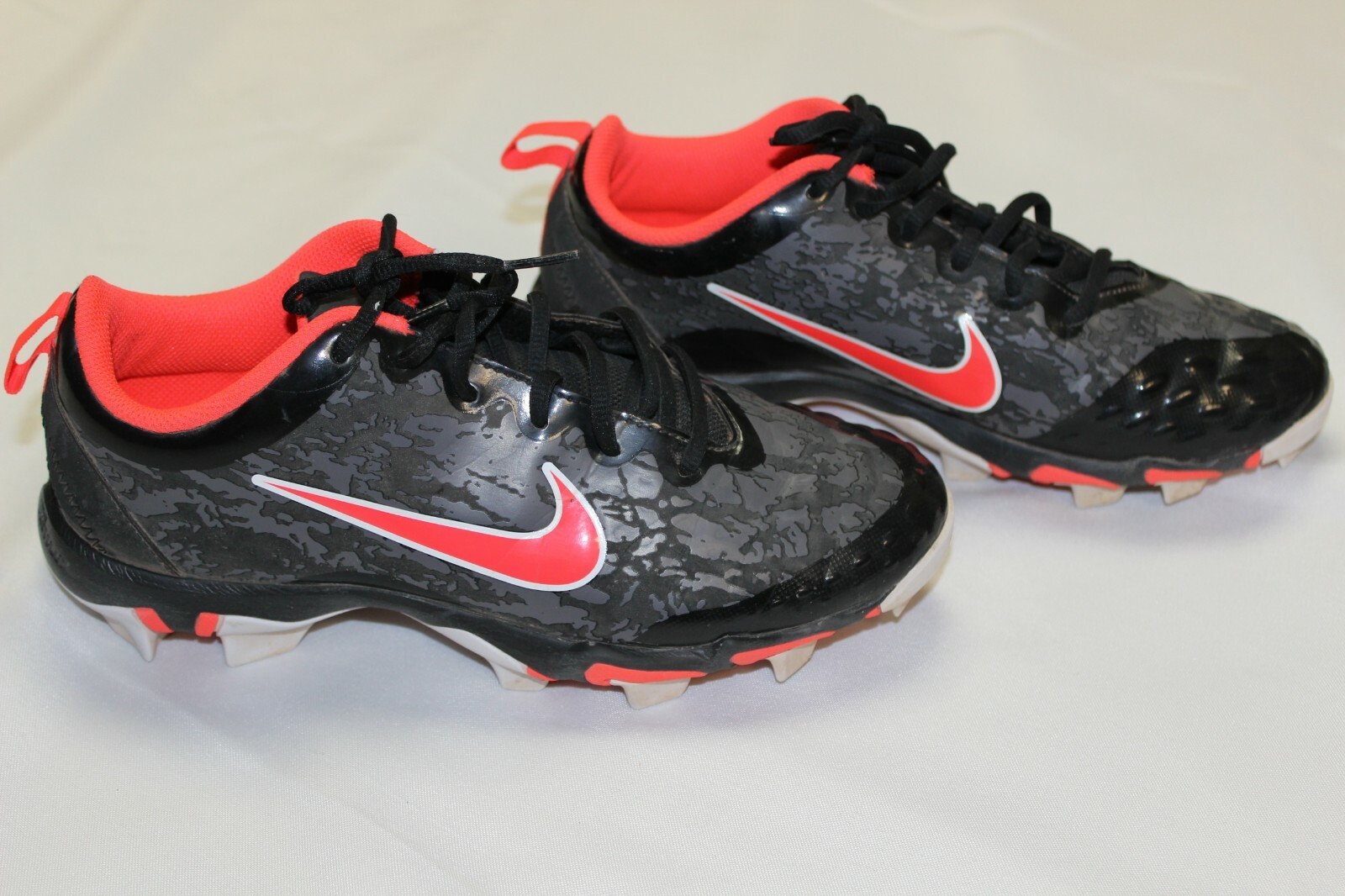 Nike Fastflex baseball cleats 6Y AR0997-016 orange black white Team Sports
