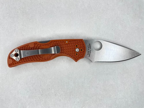 RAR Spyderco Native 5 Lightweight Burned Orange FRN Rex 45 C41BORE5 Sprint Run - Bild 7 von 11