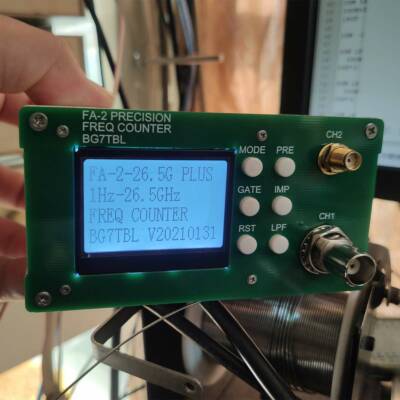 1Hz-6G 12.4G 26.5GHz Frequency Counter Frequency Meter 10MHz OCXO FA-2 PLUS