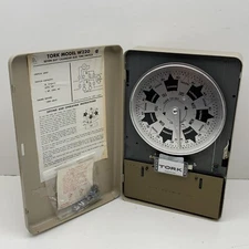 Tork W220 Indoor Seven-7-Day Calendar Dial Time Timer Switch 40A 277V Max DPDT