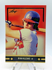 1991 Leaf Ryan Klesko #BC 21 Gold Leaf Moments (RC)