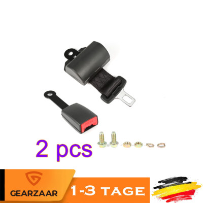2X 2-Punkt Sicherheitsgurt Beckengurt E4 Statik Stapler Bus LKW Auto Yfuotsiuxgb