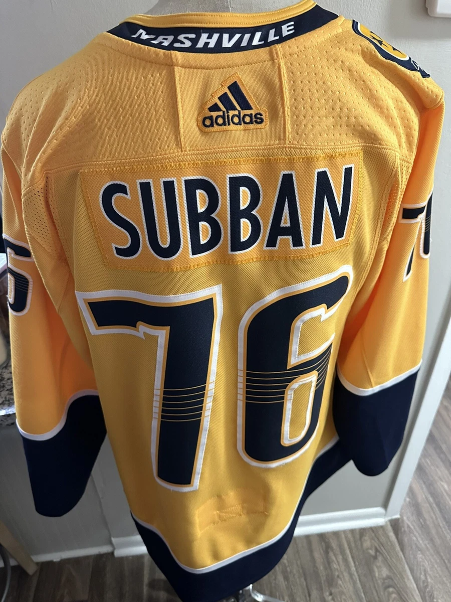 Subban predators jersey 2025