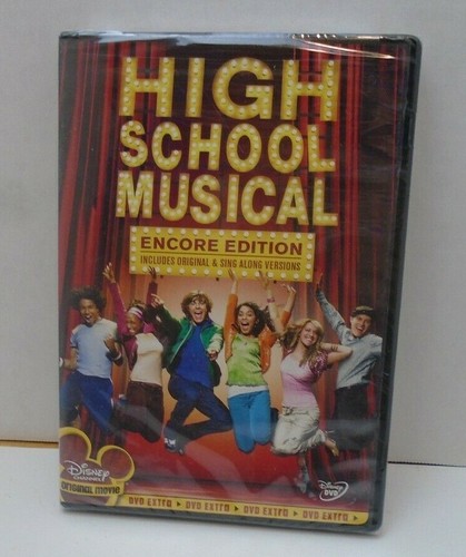 High School Musical DVD Full Screen Encore Edition Disney Kids Family Movie