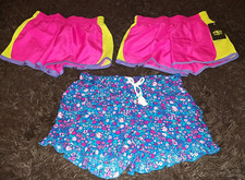 Girl's Shorts Set of Three 2 different designs 7-8