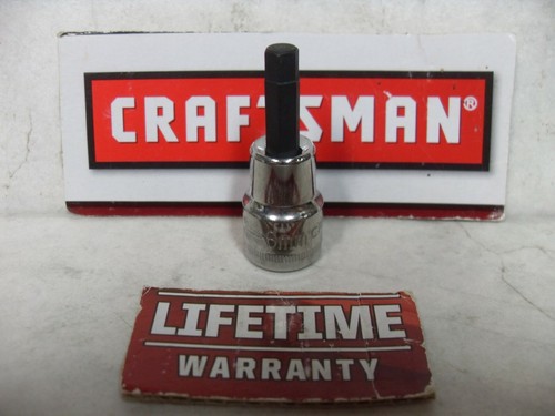 NEW CRAFTSMAN HEX SOCKET BIT SAE METRIC 1/4", 3/8", OR 1/2" CHOOSE SIZE OR SET - Picture 21 of 28