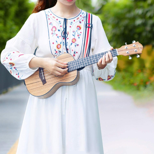 Concert Ukulele 23 Inch Professional Learn to Play Beginner Ukelele with 12 Onli - Picture 7 of 8