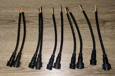 5 Pairs 3 Pin 3 Core Male Female Plug Led Connector Waterproof Ip68 With 21mm