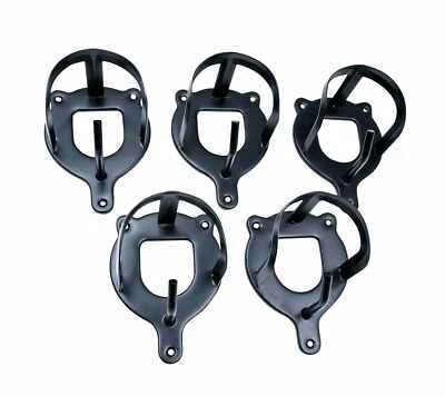 AMKA Trensenhalter Metall schwarz 5 Stück Zaumzeughalter Trensenhaken