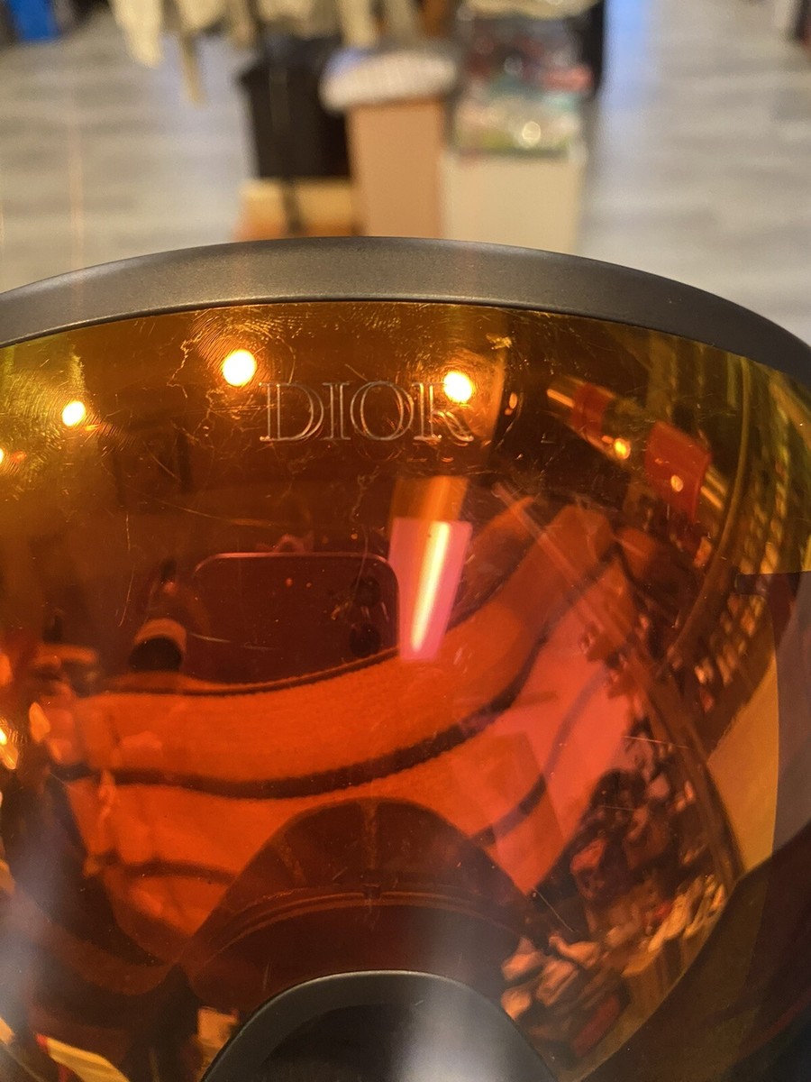 【SALE】Dior スノーゴーグル Dior Goggles Poc Pre Owned Orange | eBay