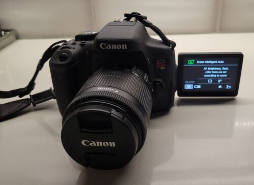 NEW in Box Canon Rebel EOS Rebel T6i Digital SLR Camera W Lens EF-S 18-55 Lens