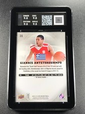 Giannis Antetokounmpo Grade 9.5 Basketball Rookie Sports Trading
