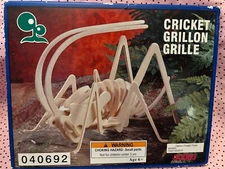 Harbor Freight Tools Wooden Cricket  3D Puzzles Brand New