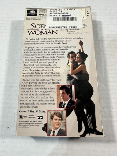 Scent of a Woman - VHS Video Tape - Al Pacino, Chris O'Donnell - Bild 2 von 3