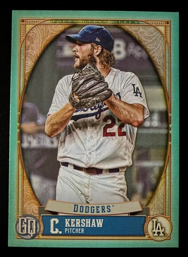 Clayton Kershaw 2021 Topps Gypsy Queen Base Set Turquoise Parallel /199 Dodgers - Bild 1 von 2