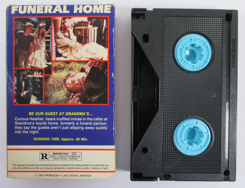 BETA TAPE "Funeral Home" 1980 Paragon Video Betamax 1983 RARE Horror eBay