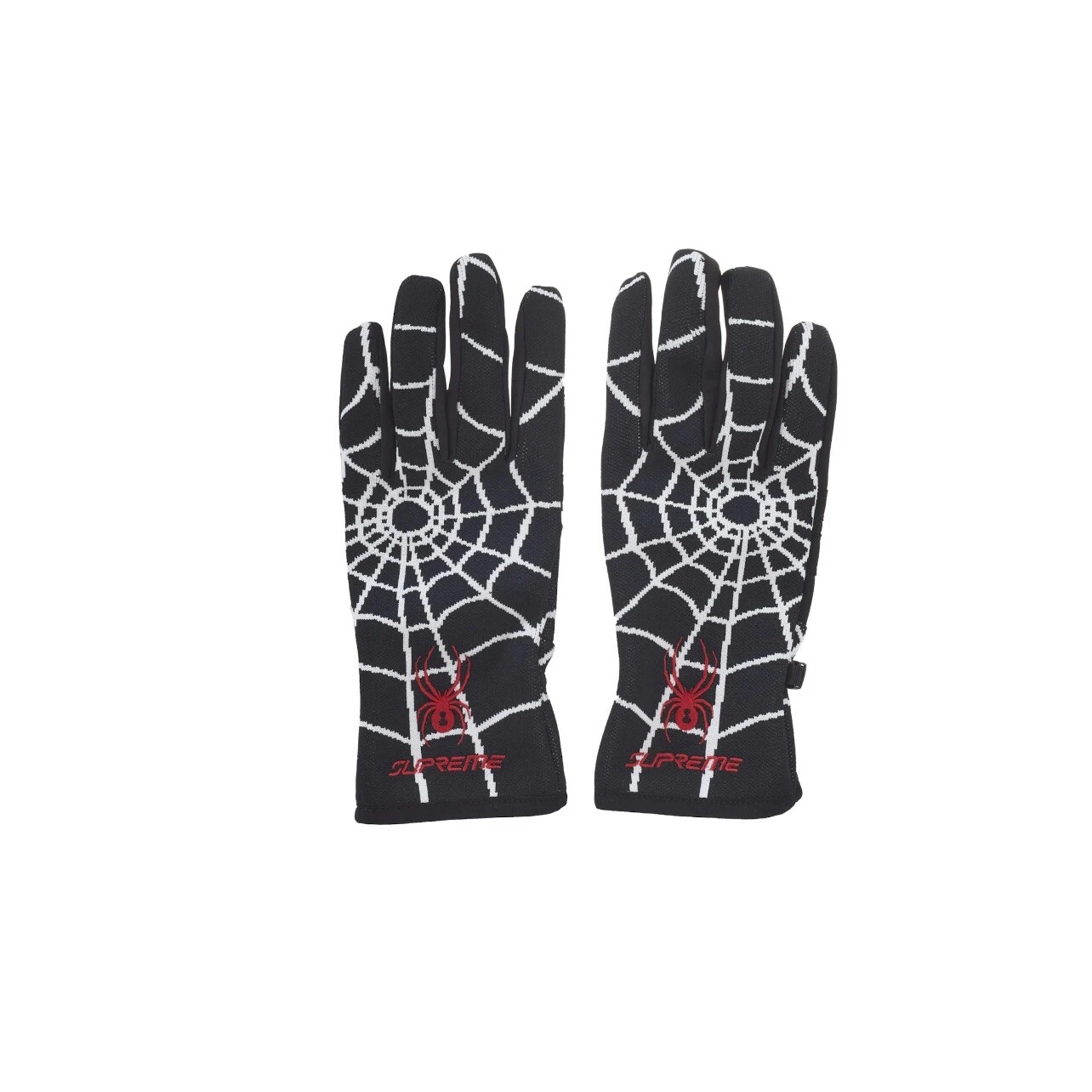 Gants Supreme Spyder Noir Taille : Medium