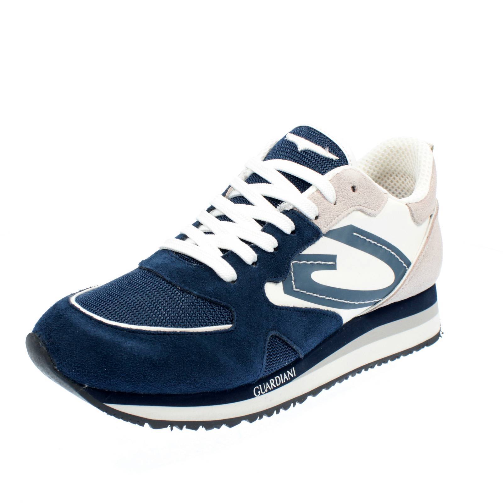 Guardiani Wen 2000 - Кроссовки из замши и нейлона Blu - Taglia 40 [25 см] Scarpe