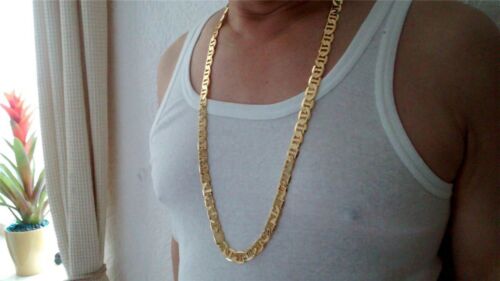 Anchor SG1209 Men's18K Gold Plated Necklace, Birthday Christmas Fashion Gift - Picture 10 of 10