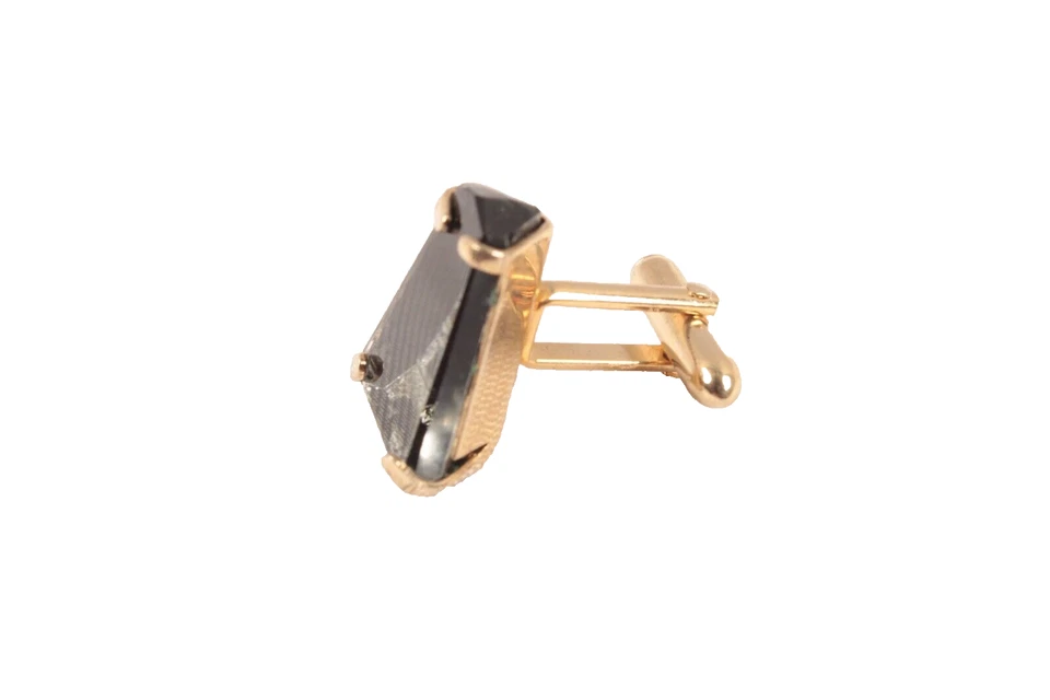 Juego de gemelos y corbatas de colección Swank reverso vidrio pintado Torre Eiffel París Foto 2 de 4