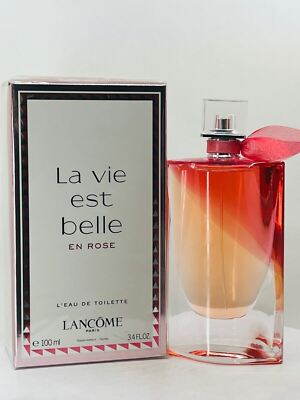 La Vie Est Belle En Rose L'eau De Toilette Spray Lancome 3.4 oz Floral NEW