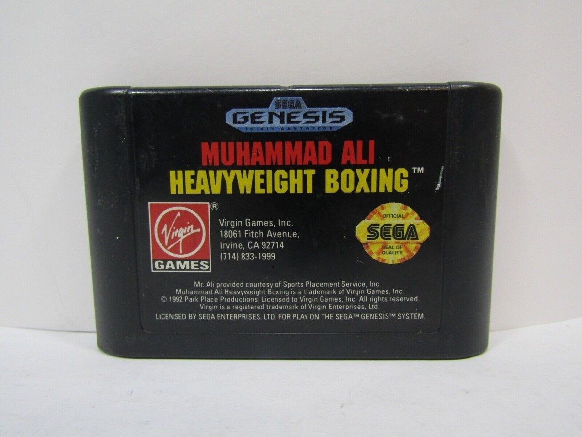 Muhammad Ali【新品未使用・genesis北米版】 Sega Genesis: Muhammad Ali Heavyweight Boxing with Case