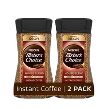 NESCAF Taster's Choice House Blend Instant Coffee 7Oz Pack of 2 Jars 14 Oz Total
