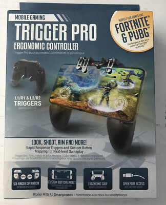   MOBILE GAMING TRIGGER PRO ERGONOMIC CONTROLLER,  