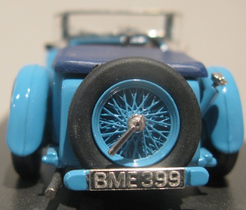 SMTS 1:43 CL 94 Blue/Dark Blue Tonneau Cover 1934 Aston Martin 1.5 litre Mk II - Picture 9 of 13