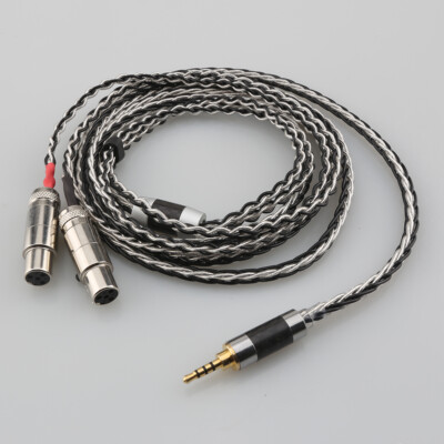 7N OCC Copper 8cores Headphone Cable for Audeze LCD-2 LCD-3 LCD-4 LCD-X LCD-XC
