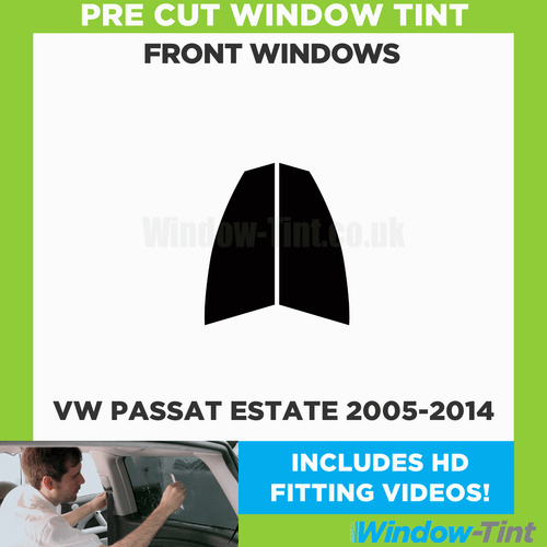 Pre Cut Car Window Tint for VW Passat Estate 2005-14 Front Windows Tinting Film - Picture 2 of 10