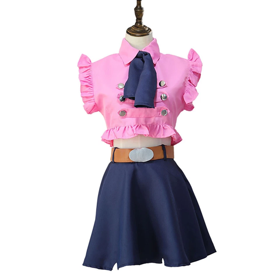The Seven Deadly Sins Elizabeth Liones Outfit Cosplay Kostüm Halloween - Bild 2 von 4