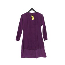 Prada A-Line Midi Dress in Purple