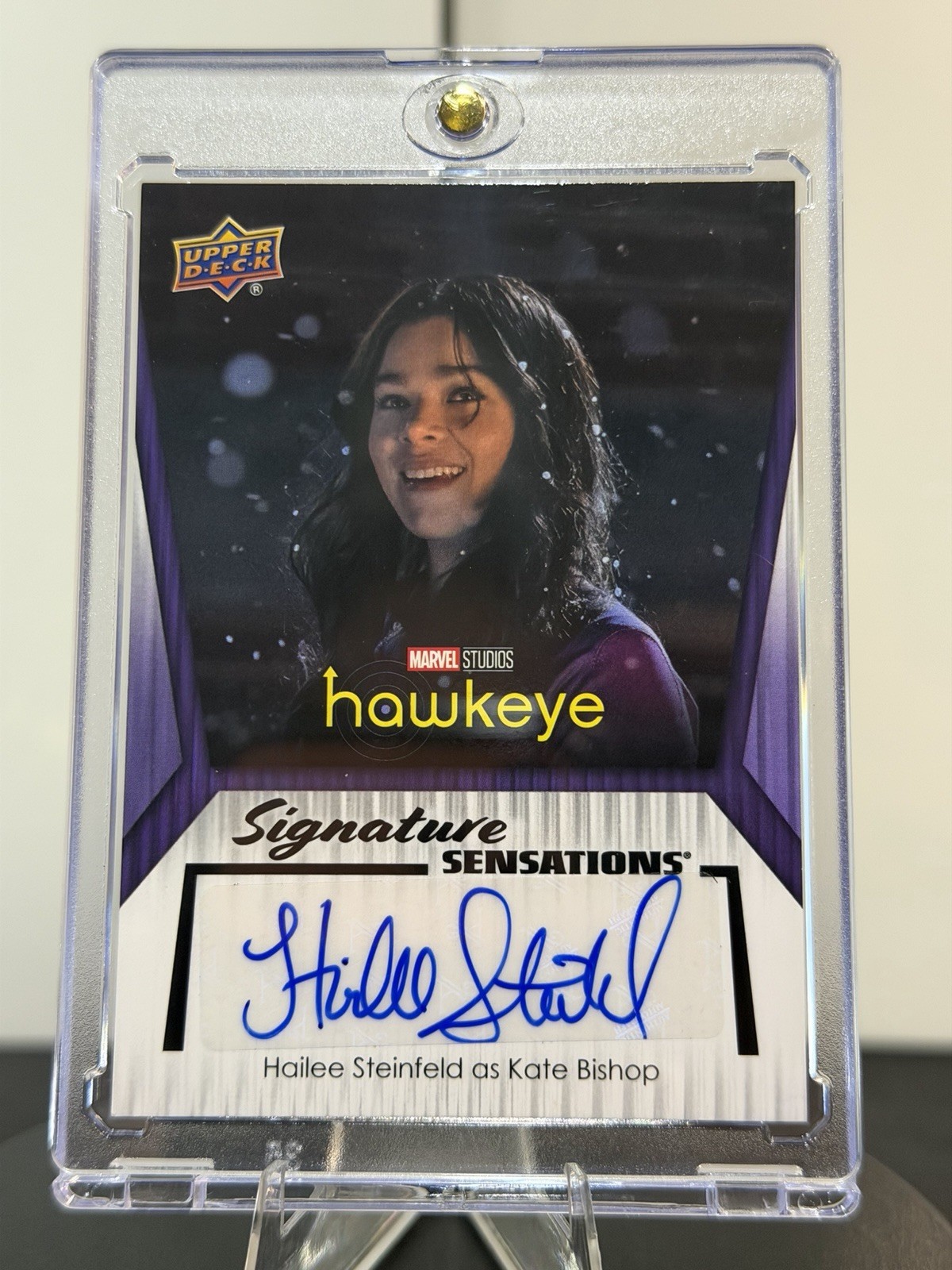 2024 Upper Deck Marvel Studios Signature Sensations Autograph Hailee Steinfeld