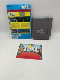 Toki NES (Nintendo Entertainment System, 1991) AUTHENTIC With Box