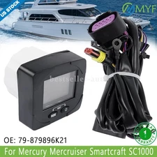 Monitor Kit 79-879896K21 for Mercury Mercruiser Smartcraft SC1000 System Blk