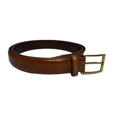 Brighton Leather Belt Mens Size 40 Brown with Brass Buckle Made In USA 36106