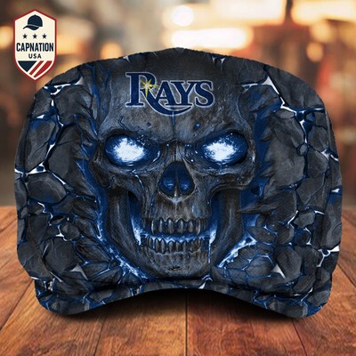 Tampa Bay Team Rays Jeff Cap MLB Jeff Cap Driving Cap Flat Cap For Men M7