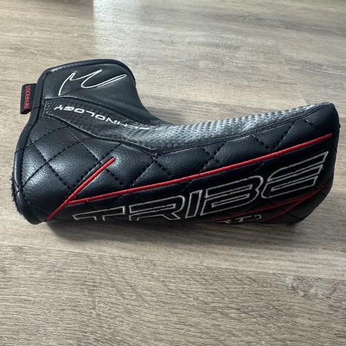 Cubierta de cabeza de putter Benross Tribe CSRT - negra/roja - tecnología de rollo suave - Imagen 6 de 14