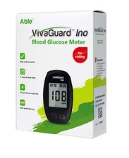 Able VivaGuard Ino Blood Glucose Meter, Black