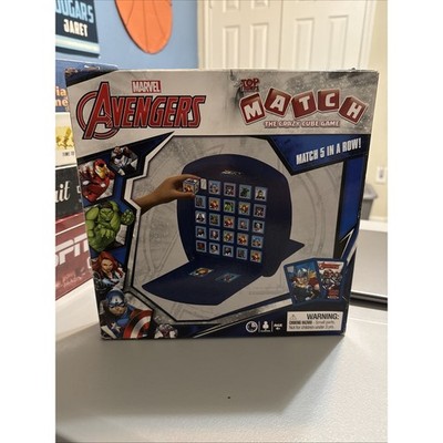 Marvel Avengers Top Trumps Match The Crazy Cube Portable Board Game 2 Player