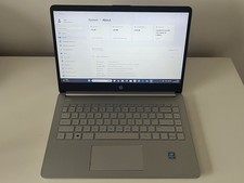 HP 14s-dq0030na Laptop Intel Pentium Gold 5405U 4GB RAM 128GB SSD No Charger