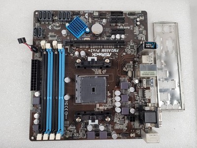 ASROCK FM2A88M Pro3+ DDR3 AMD 64GB HDMI DVI-D D-Sub Motherboard
